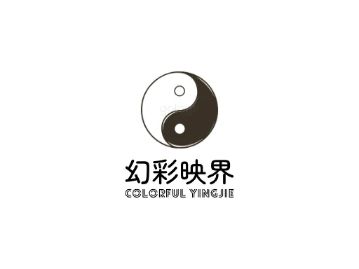 幻彩映界店铺logo头像设计