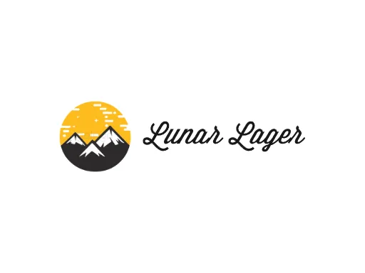 Lunar Lager店铺logo头像设计