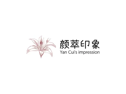 颜萃印象门店logo设计