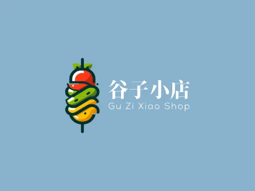 谷子小店Logo标志设计