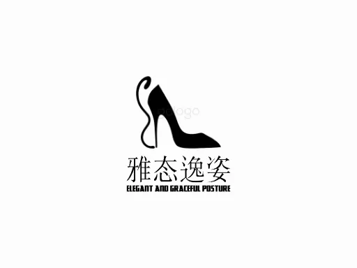 雅态逸姿Logo标志设计