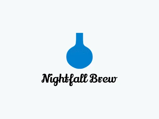 Nightfall BrewLogo标志设计