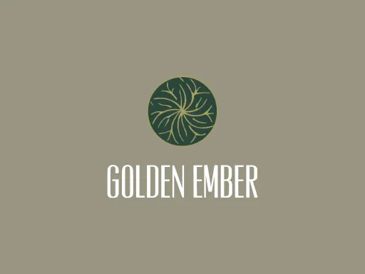 Golden EmberLogo标志设计