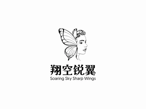 翔空锐翼Logo标志设计