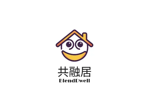 共融居Logo标志设计