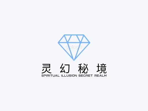 灵幻秘境店铺logo设计