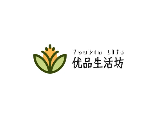 优品生活坊品牌logo设计