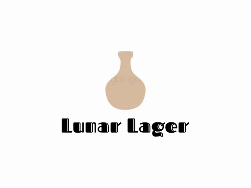 Lunar Lager企业标志设计