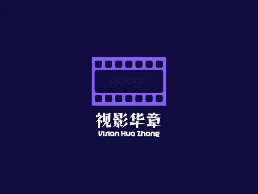 视影华章Logo标志设计