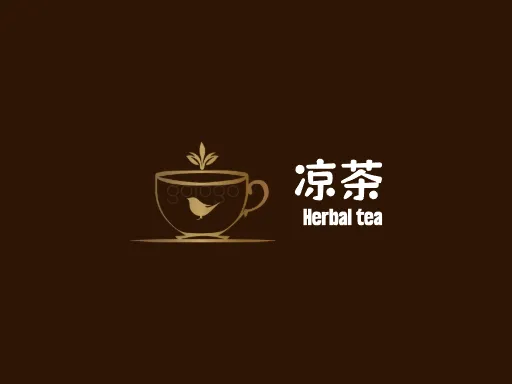 凉茶Logo标志设计