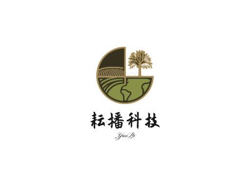 耘播科技Logo标志设计