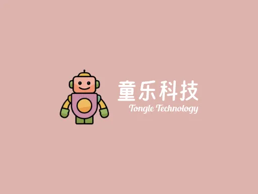 童乐科技logo设计