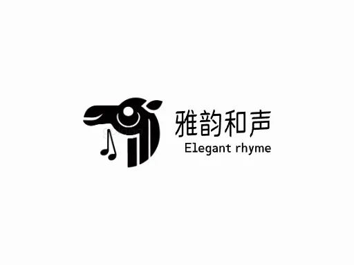 雅韵和声品牌logo设计