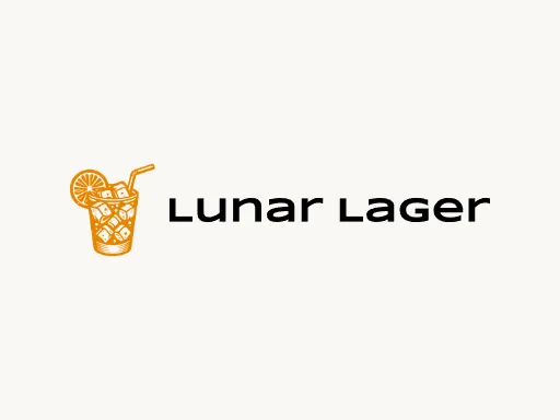 Lunar LagerLogo标志设计