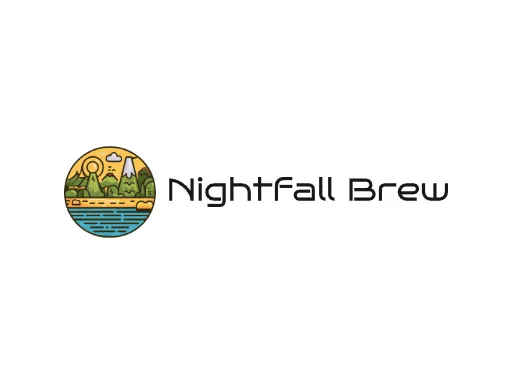 Nightfall BrewLogo标志设计