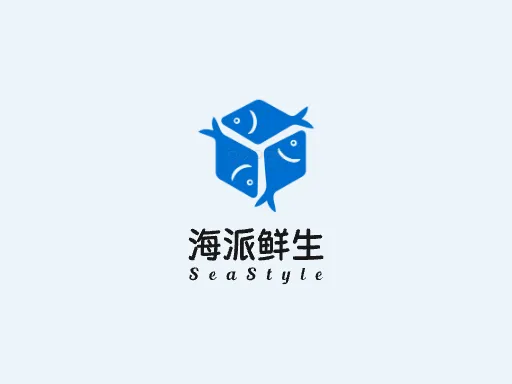 海派鲜生Logo标志设计