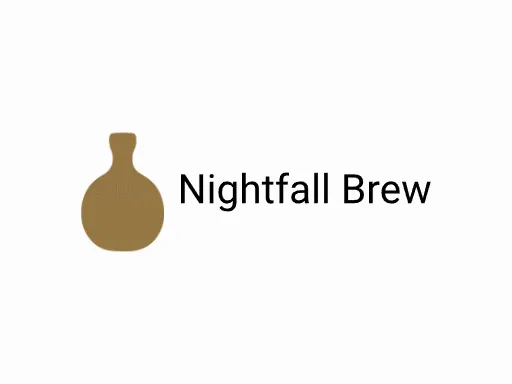 Nightfall BrewLogo标志设计