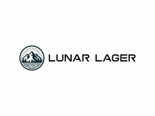 Lunar Lager门店logo设计