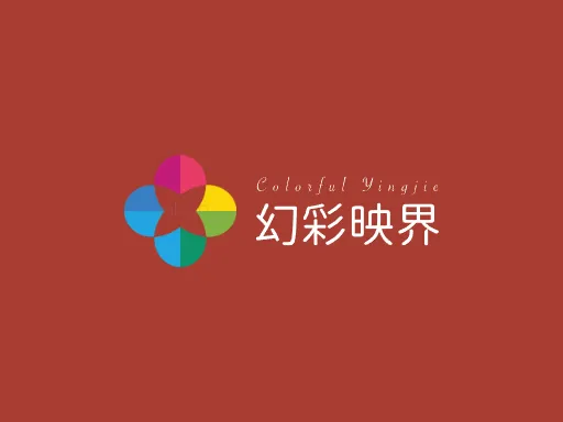 幻彩映界LOGO图标设计