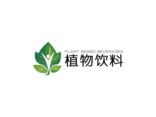 植物饮料店铺logo设计