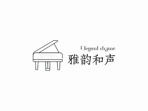 雅韵和声Logo标志设计