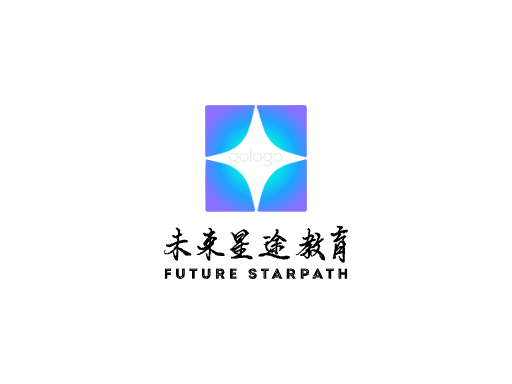 未来星途教育Logo标志设计