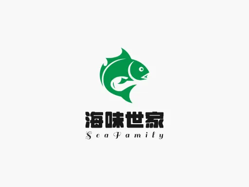 海味世家Logo标志设计