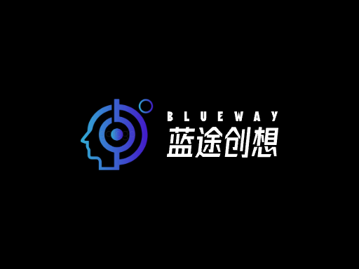 蓝途创想Logo标志设计