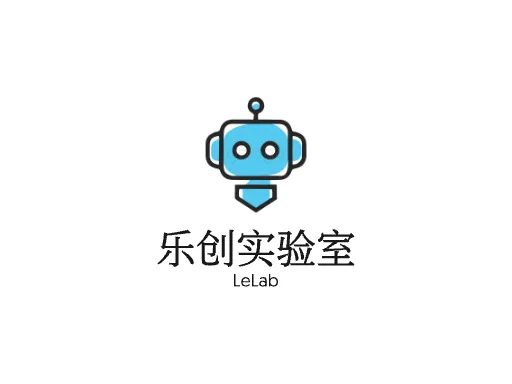 乐创实验室Logo标志设计