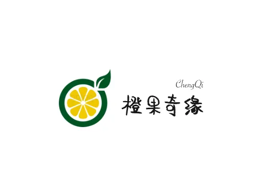 橙果奇缘门店logo设计