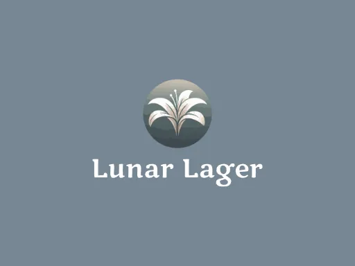 Lunar LagerLogo标志设计