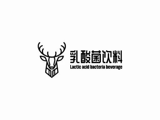 乳酸菌饮料Logo标志设计