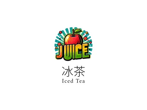 冰茶logo头像设计