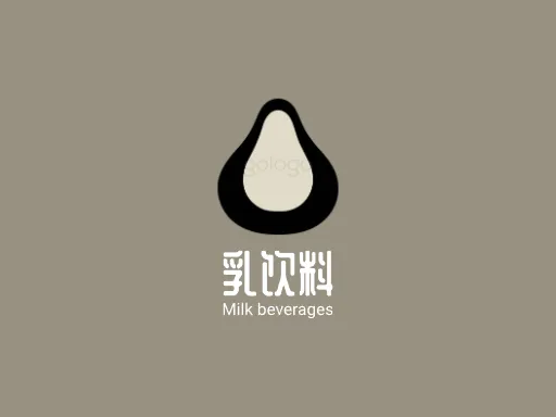 乳饮料logo设计