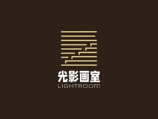 光影画室logo设计