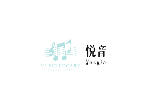 悦音音乐Logo标志设计