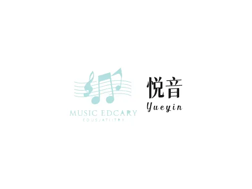 悦音Logo标志设计