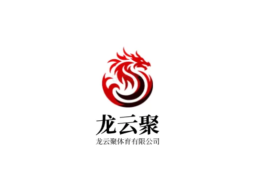 龙云聚Logo标志设计